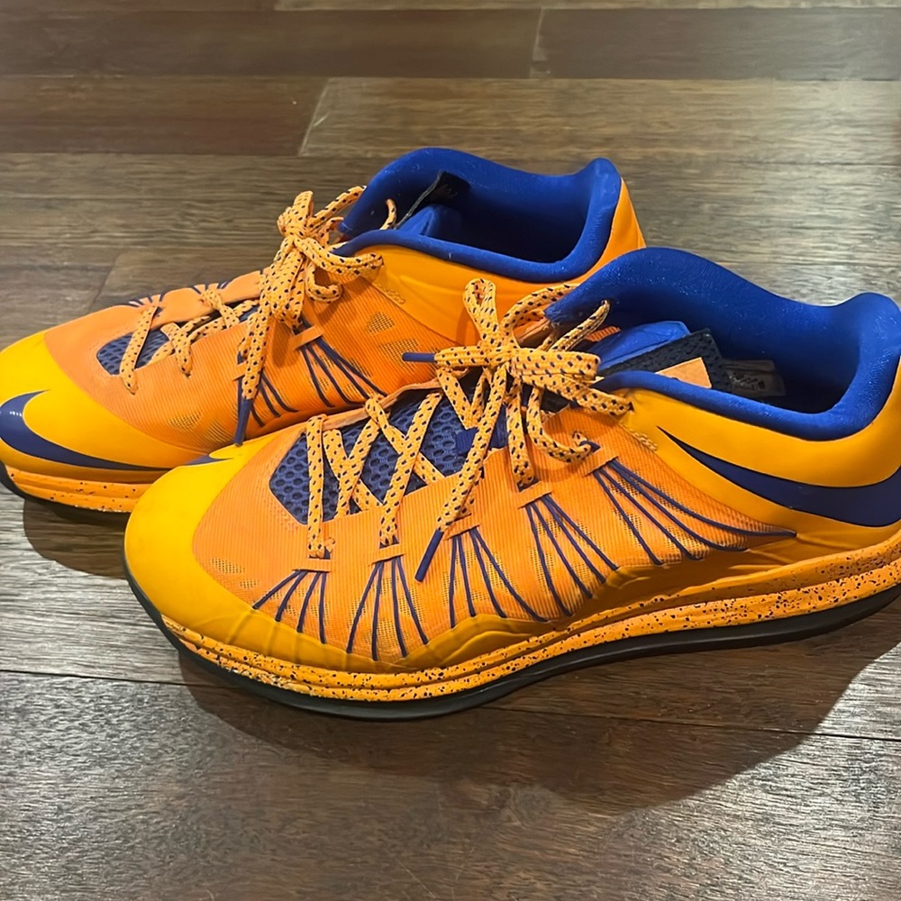 Nike LeBron X Low- Knicks, Size 11.5